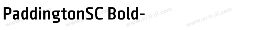 PaddingtonSC Bold字体转换 PaddingtonSC Bold字体转换